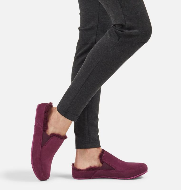 Womens Slippers Purple - Sorel Go™ - Errand Run - 750-MQTVHI